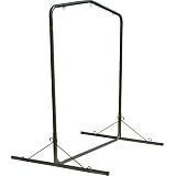 Pawleys Island Deluxe Steel Textured Swing Stand, Forest Green by Pawley