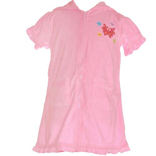 Swimsuit Station Infant Little Girls Fuchsia Swimwear Cover Up 12M-6X