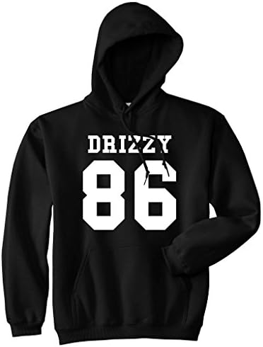 Xuquma Men's Drizzy Team 86 Toronto Canada Hoddies S