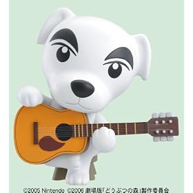 Animal Crossing K.K. Slider Vinyl Statue Figure