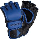 Kickboxing Open Palm Gloves, Blue, S/M