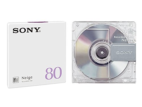 Sony Mini Disc Original Recording MD for Music 80 Minutes Sony MD Minidisc Blank