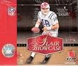 2006 Flair Showcase Football Cards Unopened Hobby Pack (5 cards per pack)- 4 Different Levels of Rookie Cards - Look for Reggie Bush, Matt Leinart, Vince Young, Laurence Maroney & other top rookie stars randomly inserted plus Autographs & More!