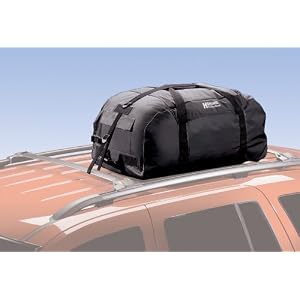 Highland 10396 Black Rainproof and Duffel Bag Car Top Carrier