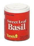 Tone's Sweet Leaf Basil, .20-Ounce Containers (Pack of 6) (Pack of 3)