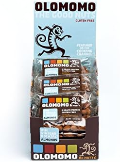 Vim Vinegar and Sea Salt Almonds 1.5 Oz. 12-Pack