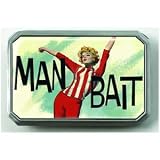 Womens Hand Made Retro "Man Bait" Belt Buckle