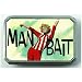 Womens Hand Made Retro "Man Bait" Belt Buckle