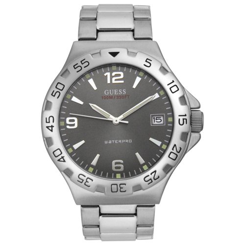 GUESS? Mens 66560G Stainless Dial Watch