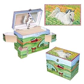 Hideaway Horse Music Box