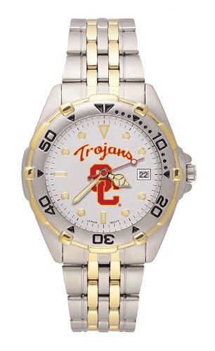 USC Trojans Mens All Steel Bracelet