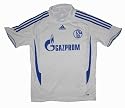 Adidas FC Schalke 04 Ausw&auml;rts-Trikot 2007-2008 Farbe: wei&szlig;/blau (white/cobalt)