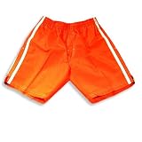 Jon Lauren Apparel - Boys Swimwear, Orange, White