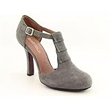 Rosegold Women's Emmylou T-Strap,Grey,7.5 M US