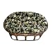 Blazing Needles 60 inch Outdoor Double Papasan Cushion - 93304-REO-21