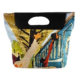Sexy Unique Artprint Canvas Metro Divas Tote Bag : school handbag bag business canvas