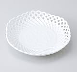 白磁スカシフルーツ皿　3個組 【美濃焼　和皿】