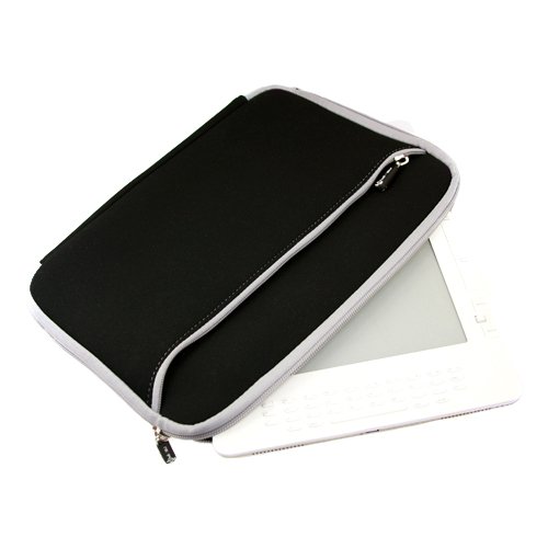 (6 Colors Available) Mivizu Premium Neoprene Sleeve Case Book Cover for Amazon Kindle 2 / Amazon Kindle DX eBook reader perfect fitted with front pocket
