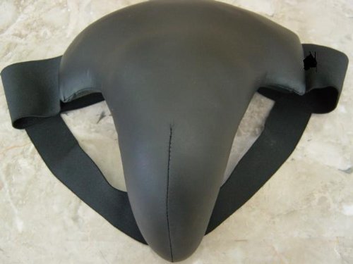 Groin and abdominal protector Medium Size Black 