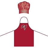 Tampa Bay Buccaneers NFL Barbeque Apron and Chef's Hat