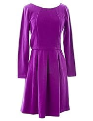 Apparel: BODEN Womens Lindsey Ponte Dress US Sz 8L Orchid - Boden
