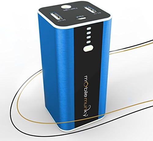 Portable Power Bank Phone Charger, Small &amp; Rugged Battery Pack For Your Iphones,Tablets,MP3 or Any Device With a USB. Recharges (2) Cells at One Time! Up To 3 Charges For Camping, Hiking, Travel