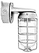 RAB VXBR100DGW34 Vapor Proof 100 Wall Brk 4 Box 34, White Color with Glass Globe Cast Gd