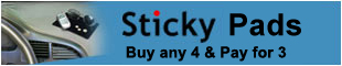 Sticky pads - Buy any 4 sticky pads and pay for 3 only.