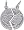 Mizpah Charm, Sterling Silver