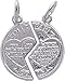 Mizpah Charm Sterling Silver