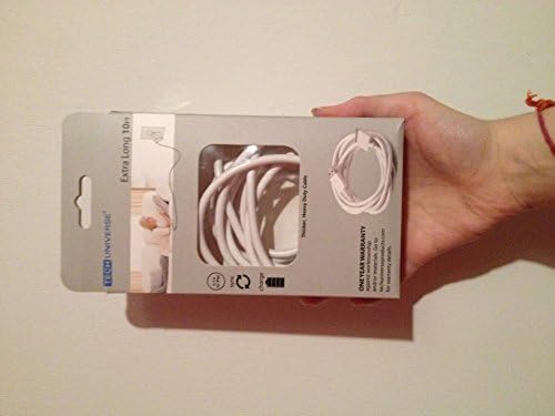 Tech Universe Charge &amp; Sync Cable Extra Long 10 Ft.