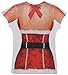 Faux Real Sexy Ladies Santa Xmas Costume T-Shirt Tee