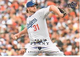 2008 Upper Deck #545 Brad Penny - Dodgers (Baseball Cards)