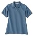 Ladies' Johnny Collar Jersey Polo Shirt With Pencil Stripe