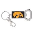 University of Iowa Bottle Opener Metal Keychain