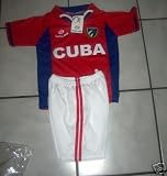 CUBA SOCCER JERSEY KIDS SET SIZES:4-6-8-10-12-14