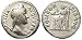 Sabina, Augusta c. 128 - 136 A.D., Wife of Hadrian; Silver Denarius