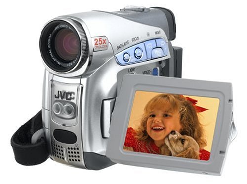 JVC GR-D295U Hi-Band MiniDV Camcorder w/25x Optical Zoom
