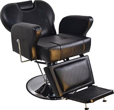 Exacme Hydraulic Recline Barber Chair Salon Beauty Spa Shampoo Chair Black 8741bk