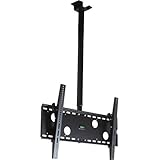 VideoSecu MPC51B LCD Plasma Flat Panel TV Ceiling Mount Bracket for most 37' to 60' TV LED Television Displays