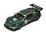Diecast Model Aston Martin DBR9 No. 57 (Sebring 2005) in Dark Green