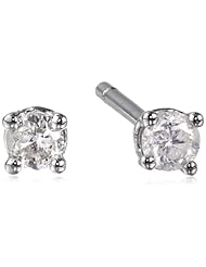 10k Gold Round-Cut Diamond Stud Earrings (1/10 cttw, J-K Color, I2-I3 Clarity)