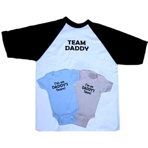 Team Daddy Matching Boy Girl Shirts and Onesies