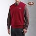 Cutter & Buck San Francisco 49ers Men's Journey Supima Flatback Sweater Vest
