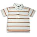 Kitestrings - Boys Short Sleeved Polo, White, Multi