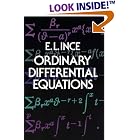 Ordinary Differential Equations by  Edward L. Ince