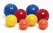 TOGU T463001/YE Knobbed Ball 8cm (2 Balls)