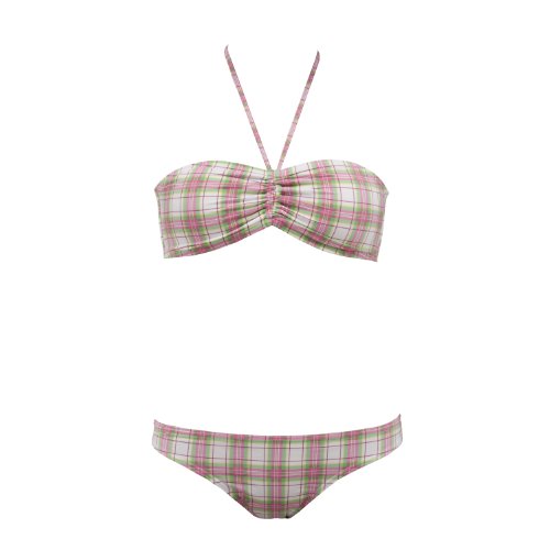 Roxy Damen Bikini Baja Plaid Scooter PT, wht baja plaid, 38 (M), XMWSM383- Preisvergleich