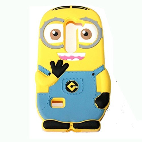kangweichuang LG Tribute 5 Case,LG Escape 3 Case,3D despicable Me Back Cover Back Cover Soft Silicone Casefor LG K7 / LG Tribute 5 / LG Escape 3