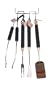 Duncan Bar-B-Que Grips 5-Piece Barbecue Tool Set